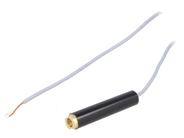 Module: laser; 7mW; rood; ellips; 635nm; 4,5÷6VDC; 30÷150mA Module: laser; 7mW; rood; ellips; 635nm; 4,5÷6VDC; 30÷150mA